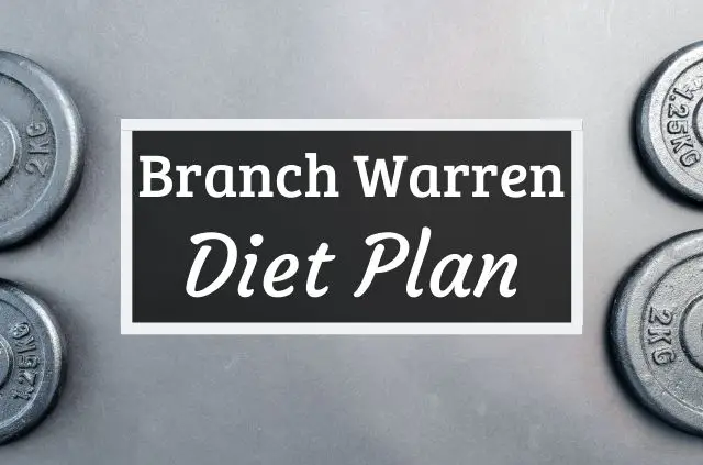 Branch Warren Diet and Workout Plan