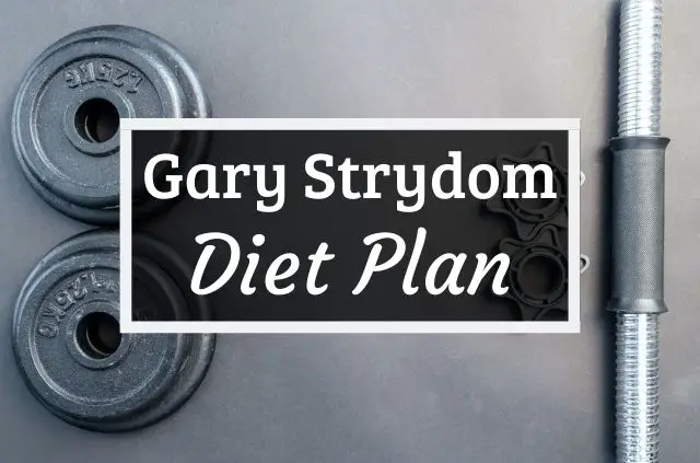 Gary Strydom Diet and Workout Plan